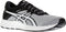 Asics fuzeX Rush Hardloopschoenen - Maat 43.5 - Vrouwen - wit/zwart/zilver