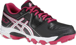 Asics Gel Hockey Blackheath 5 GS zwart roze hockeyschoenen meisjes (C457Y-9019) (C457Y-9019)