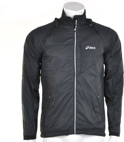 Asics Men's Jacket Detachable Sleeves - Sportjas - Heren - Maat S - Zwart