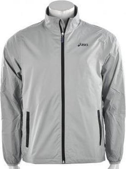 Asics Rainjacket - Regenjas - Mannen - Maat M - Grijs