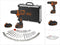 BLACK+DECKER BDCDD12 - Accuboormachine 10.8V - 2 accu's + 100 accessoires - zwart