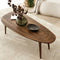 Asir - Koffietafel - Okkernoot - 115 x 38 x 50