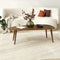 Asir - Koffietafel - Okkernoot - 115 x 38 x 50