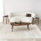 Asir - Koffietafel - Okkernoot - 115 x 38 x 50