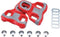 Asista Look Schoenplaatjes KEO rood 9º