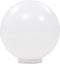 vidaXL LED-solarlampen rond 30 cm RGB 2 st