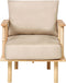 ASKER - Fauteuil - Beige - Polyester