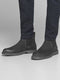 JACK&JONES JFWLEYTON LEATHER SN - Heren laarzen - Pirate Black