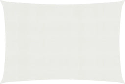 vidaXL - Zonnezeil - 160 - g/m² - 2x3 - m - HDPE - wit