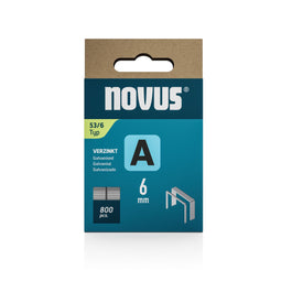Novus A 53 - Nieten fijne draad 6 mm - 800 stuks