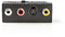 Nedis CVGP31902BK - Adapter 3x RCA/S-Video naar SCART - Zwart