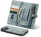 Caseme - vintage 2 in 1 portemonnee hoes - Geschikt voor iPhone 13 Pro Max - Blauw