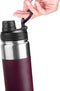 Asobu Alpine Flask Thermosbeker Bordeaux Rood 530 ml Dubbelwandig tot 12 uur warm tot 24 uur koud