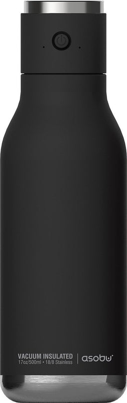 Asobu BT60 Wireless Drinkfles - Zwart - Waterfles met speaker