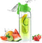 Asobu Flavour It 2 Go Drinkbeker - Incl. Fruitinfuser - 600 ml - Groen