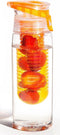 Asobu Flavour It 2 Go Drinkbeker - Incl. Fruitinfuser - 600 ml - Oranje
