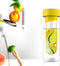 Asobu Flavour It Drinkbeker - Glas - Incl Fruitinfuser - 480 ml - Geel