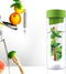 Asobu Flavour It Drinkbeker - Glas - Incl. Fruitinfuser - 480 ml - Groen