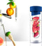 Asobu Flavour It Drinkbeker - Glas - Incl. Fruitinfuser - 480 ml - Blauw