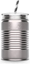 Asobu - Mason Jar I can - 540 ml - Zilverkleurig