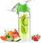Asobu Waterfles Flavour It 2 Go - Incl. Fruitfilter - 600 ml - Lime