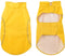 vidaXL - Hondenregenjas - met - reflecterende - strips - polyester - geel - 2XL
