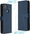 iMoshion Hoesje Geschikt voor Motorola Moto G9 Power Hoesje Met Pasjeshouder - iMoshion Luxe Bookcase - Donkerblauw