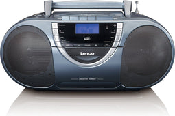 Lenco SCD-6800GY - Draagbare radio cd speler met DAB en mp3 - Grijs