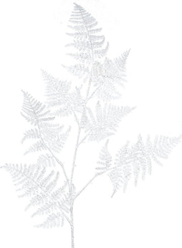 Asparagus plastic l3b36h87 cm wit kerst