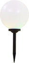 vidaXL Solarlampen 4 st LED rond 30 cm RGB