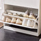 SoBuy FSR180-W - Schoenenkast - 2 Kleppen 1 Lade - Wit