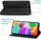 iMoshion Hoesje Geschikt voor Samsung Galaxy A41 Hoesje Met Pasjeshouder - iMoshion Slim Folio Bookcase - Zwart
