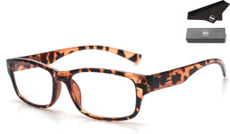 LC Eyewear Computerbril - Blauw Licht Bril - Voorkom Digital Eye Fatigue - Leopard