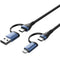 USB-C-kabel Vention CTLLF 1 m