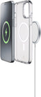 Cellular Line iPhone 15 - Soft Case - Ingebouwde magneten - Transparant