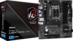 Asrock B760m Pg Lightning/d4 Moederbord Zilver