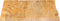 vidaXL - Tafelblad - met - natuurlijke - rand - 80x80x3,8 - cm - massief - mangohout