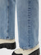 PCHOLLY HW WIDE JEANS MB - High Waist - Comfortabel - Denim