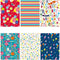 Assortiment 5 rollen luxe cadeaupapier inpakpapier voor kinderen en volwassenen Party - 200 x 70 cm