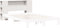 vidaXL - Hoofdbord - met - opbergruimte - 120 - cm - massief - grenenhout - wit