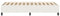 vidaXL - Bedframe - Crème - 80x200 - cm - Katoenen - Velours