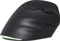 Ergonomische verticale muis - BLUESTORK - M-WL-ERGO-LUMI - Draadloos + Bluetooth oplaadbaar - Achtergrondverlichting