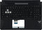 Asus Laptop Toetsenbord Qwerty US + Top Cover, Backlit
