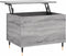 vidaXL - Salontafel - 60x44,5x45 - cm - bewerkt - hout - grijs - sonoma - eikenkleurig