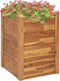 vidaXL - Plantenbak - verhoogd - 60x60x84 - cm - massief - acaciahout