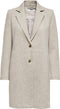 ONLY ONLCARRIE MEL COAT OTW NOOS - Dames Jas - Omkeerbaar - Katoen/Polyester - Etherea Melange