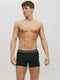 JACK&JONES ADDITIONALS JACWAISTBAND TRUNKS - Boxershorts - 3-pack - Asphalt (3-pack)