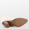 PS Poelman MADE Dames Laarzen - Hoge hak 10 cm - Gebroken Wit - Maat 36