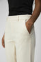 Object Lisa - Dames Broek - Slim Fit - Beige - Maat S