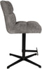 PTMD Milan Bar Chair Adjustable Stone
